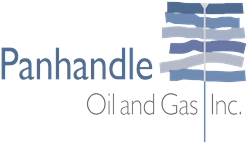 (PANHANDLE OIL AND GAS INC. LOGO)